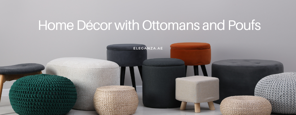 Home Décor with Ottomans and Poufs: